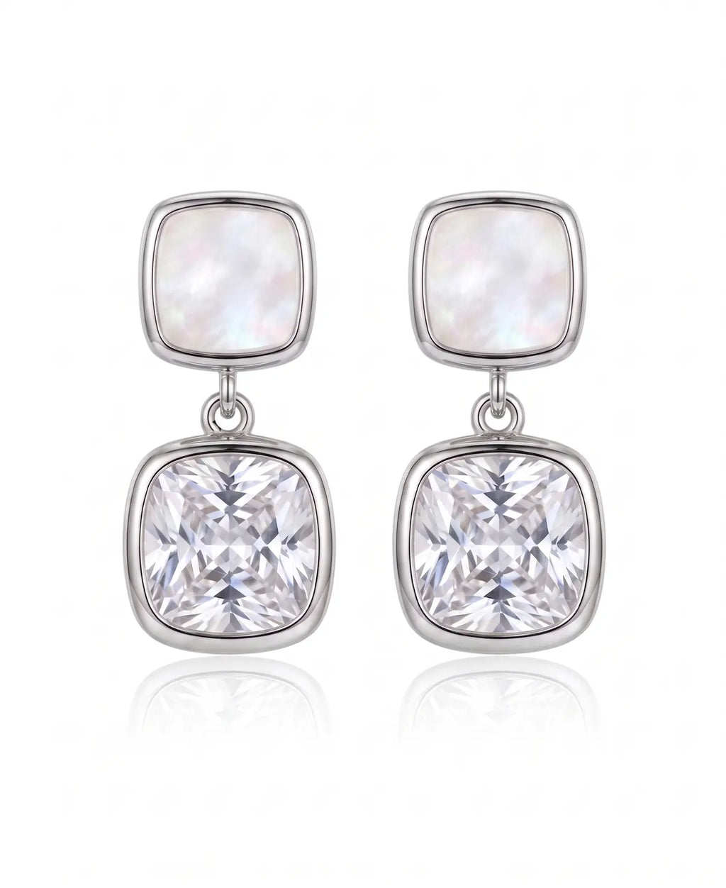 Aurielle Rose Glow Drop Earrings