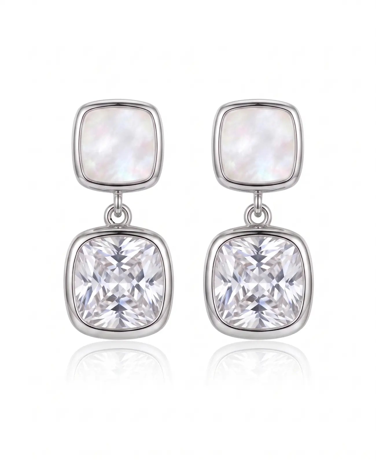 Aurielle Rose Glow Drop Earrings