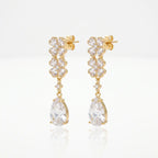 Blossom Dew Crystal Drop Earrings