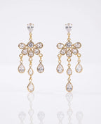 Celestia Crystal Chandelier Earrings