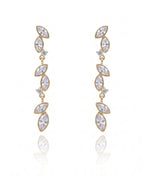 Celestia Crystal Dangle Earrings