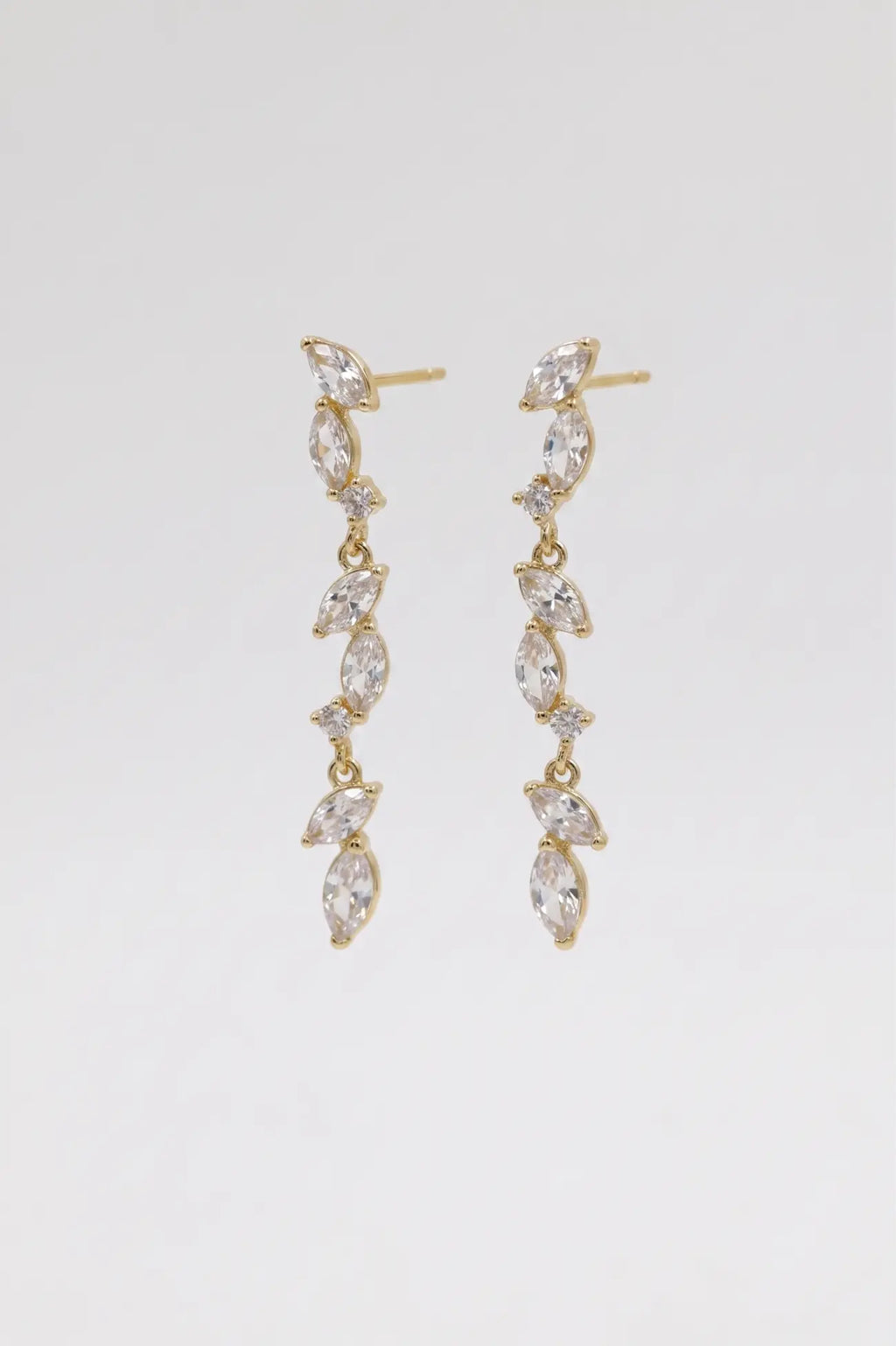 Celestia Crystal Dangle Earrings
