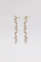 Celestia Crystal Dangle Earrings