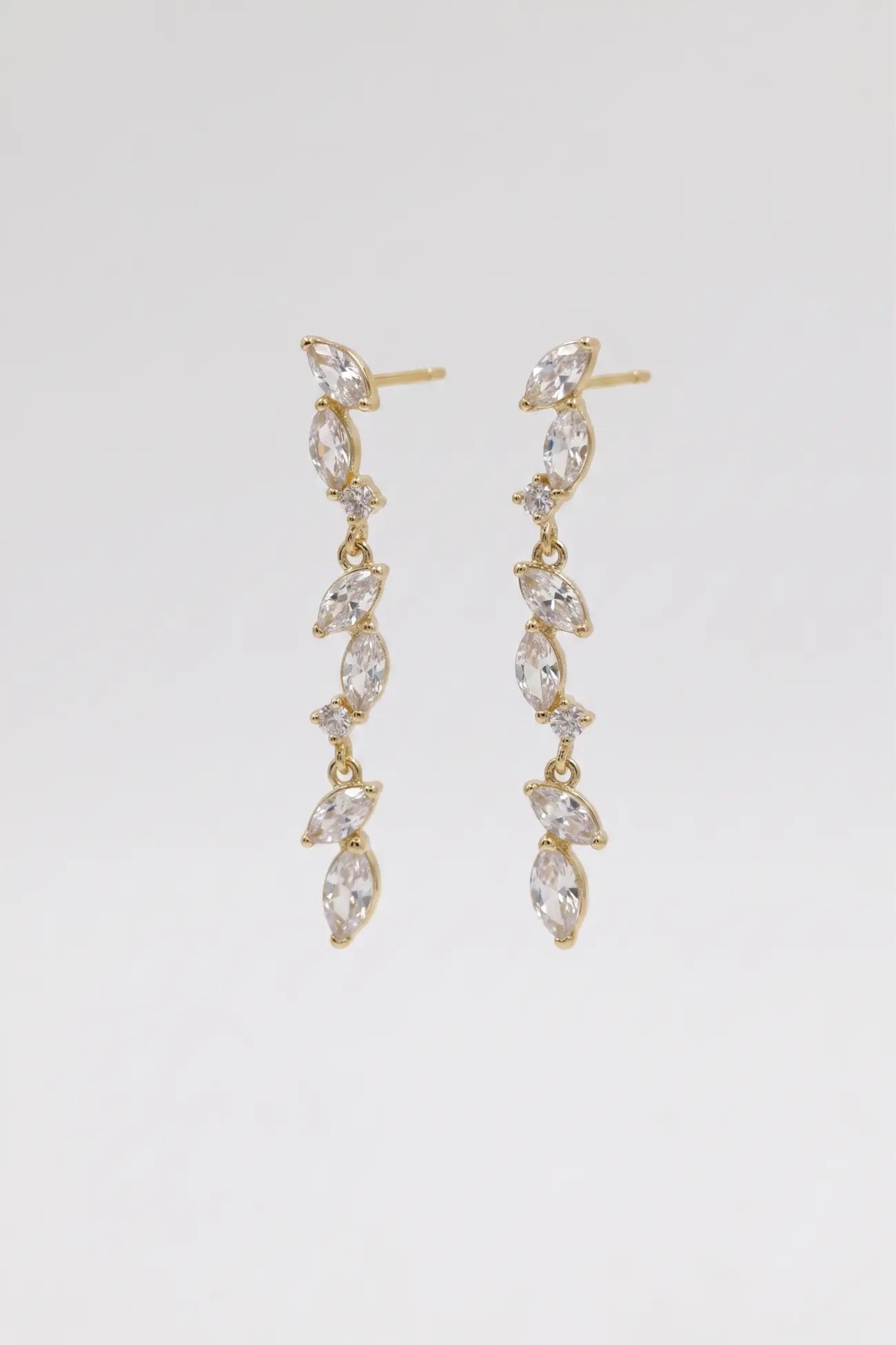 Celestia Crystal Dangle Earrings