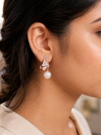 Pearl Flutter Butterfly Earrings