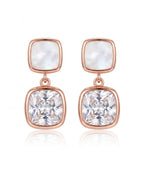 Aurielle Rose Glow Drop Earrings