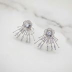 Starlit Bloom Statement Earrings