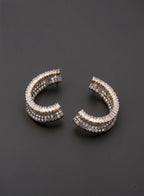 Aurora Luxe Open Hoop Earrings