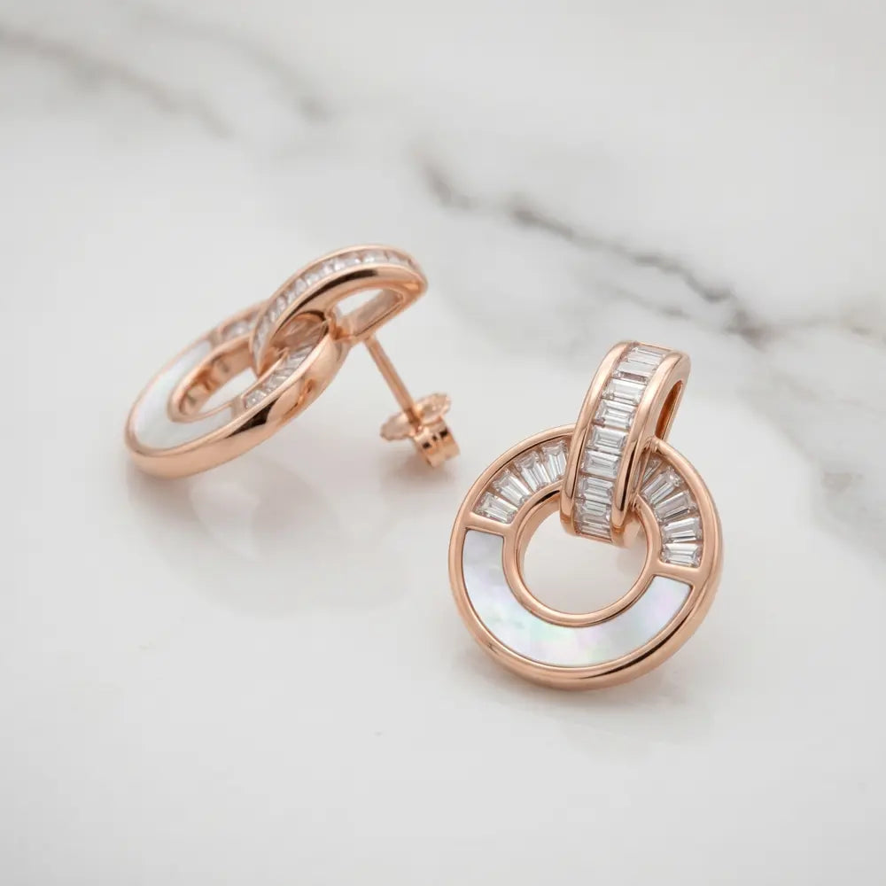 Celestia Halo Luxe Earrings