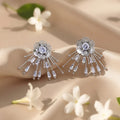 Starlit Bloom Statement Earrings