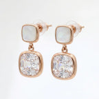 Aurielle Rose Glow Drop Earrings