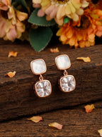 Aurielle Rose Glow Drop Earrings