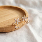 Twilight Bloom Ear Cuff Earrings