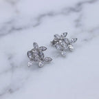 Crystal Blossom Luxe Stud Earrings