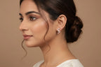 Pearl Infinity Spark Stud Earrings