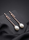 Pearl Cascade Luxe Earrings