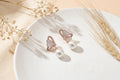 Pearl Flutter Butterfly Earrings