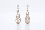 Royal Radiance Teardrop Earrings