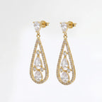 Royal Radiance Teardrop Earrings