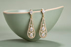 Royal Radiance Teardrop Earrings